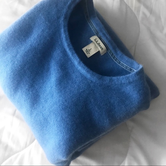 llbean cashmere sweater